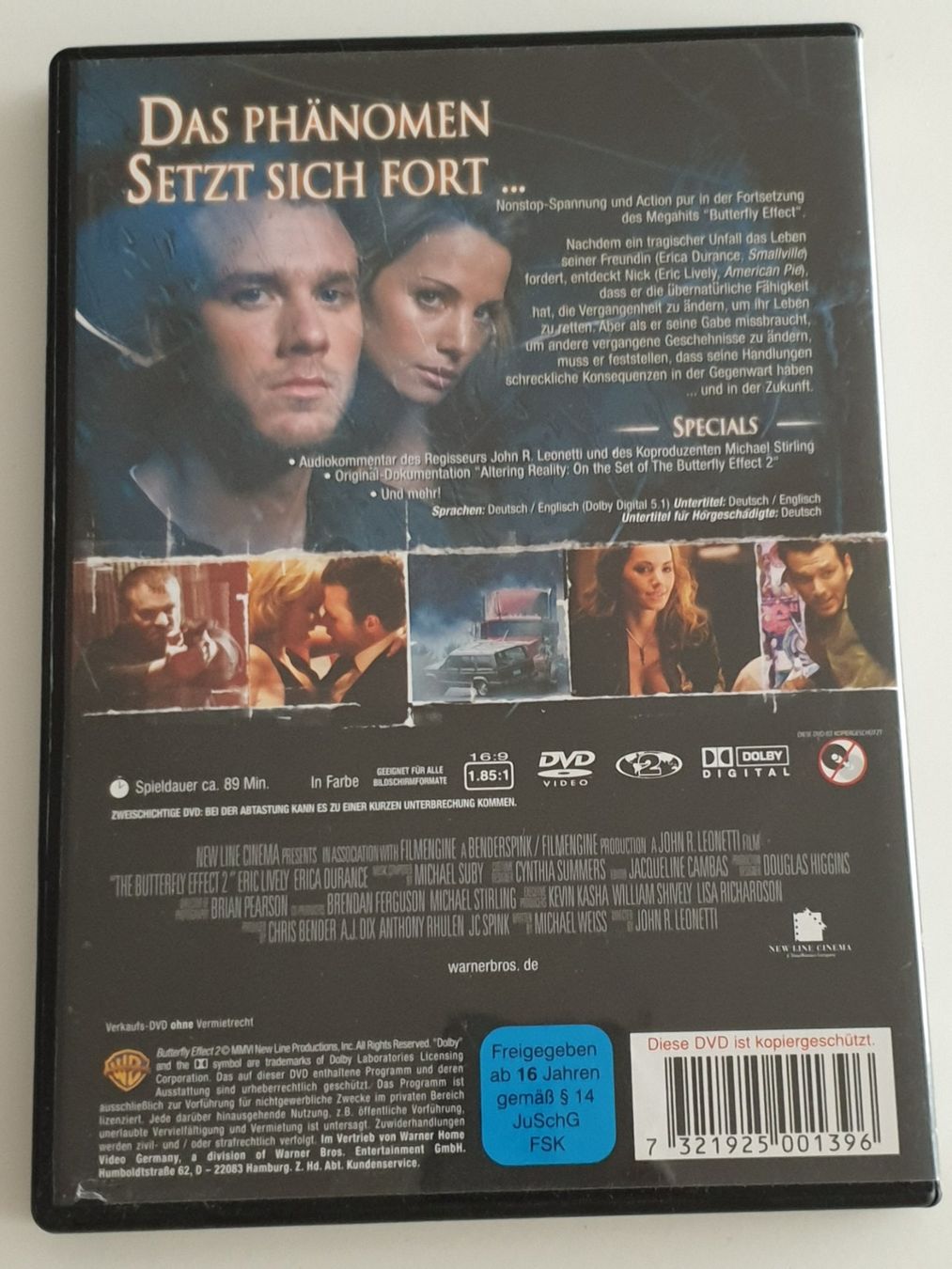 Tutti i DVDs: Butterfly Effect 2 DVD – Usato da Zürich venduto da pau_y8mv 1
