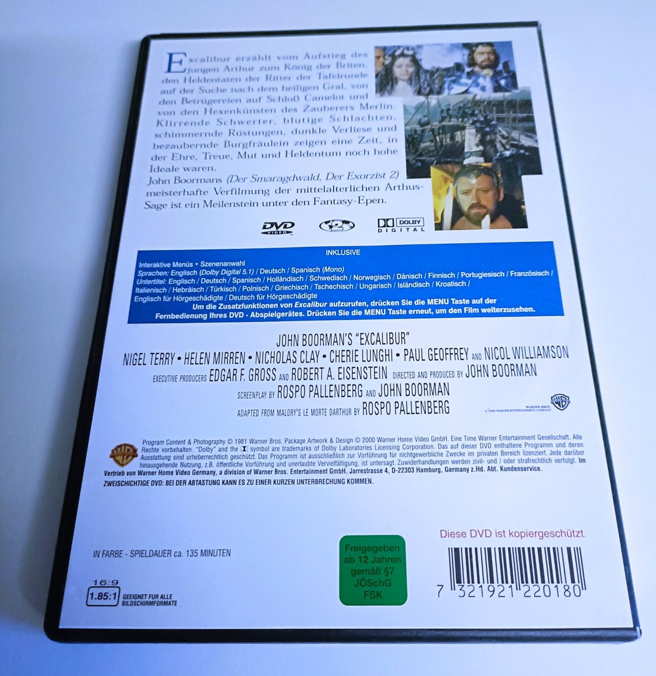 Tutti i DVDs: Excalibur (DVD) – Nuovo (secondo la descrizione) da Köniz venduto da Movieportal007 1