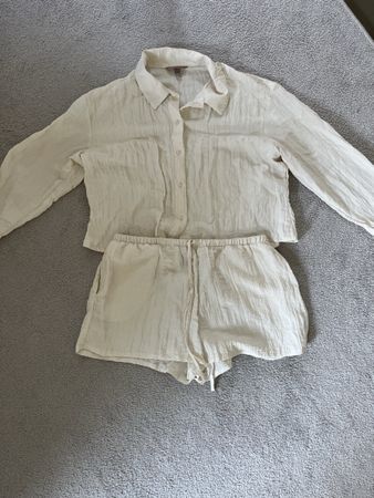 Luftiges Pyjama Set aus Baumwolle