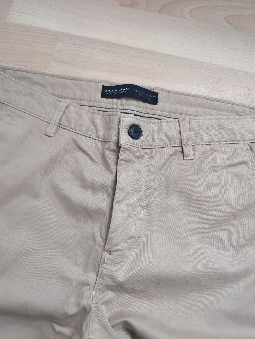 Zara Pantaloni: Zara Man  Hose Beige Gr. 40 - Basic collection – Usato da Unterägeri venduto da Fiobi 1