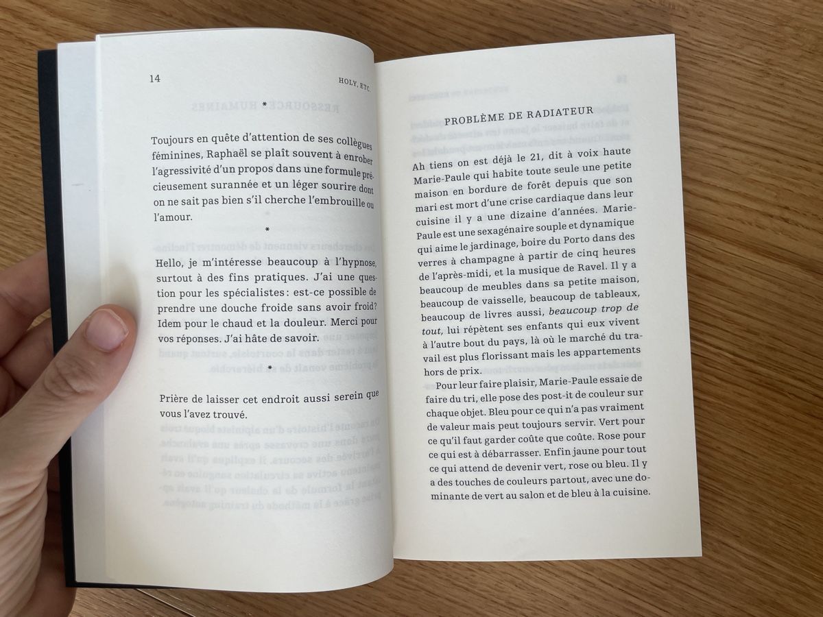Libri: Holy, etc. De Fabienne Radi  – Usato da Fribourg venduto da Mymikrakra01 4