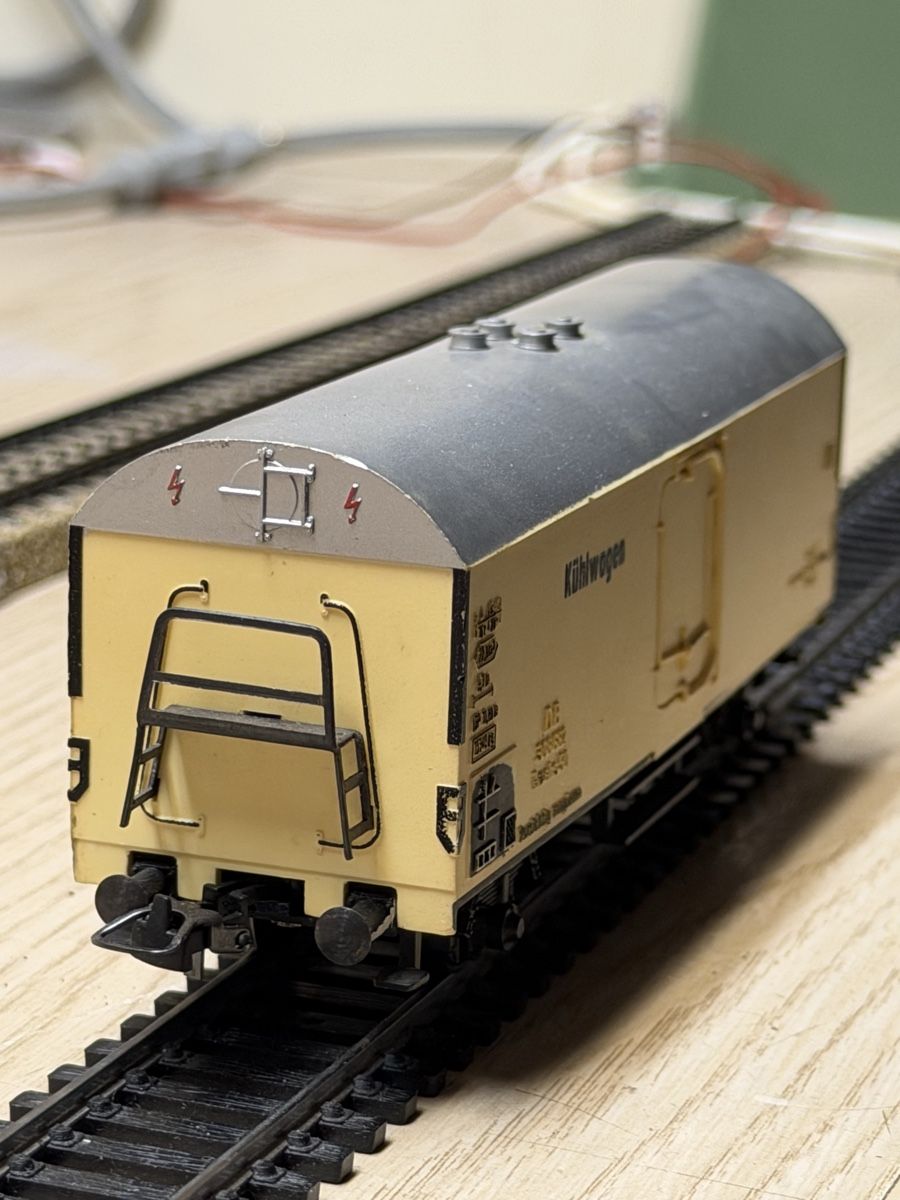 Fleischmann Modellini di ferrovie: Fleischmann Kühlwagen HO – Usato da Herzogenbuchsee venduto da ioa_zcm6 2
