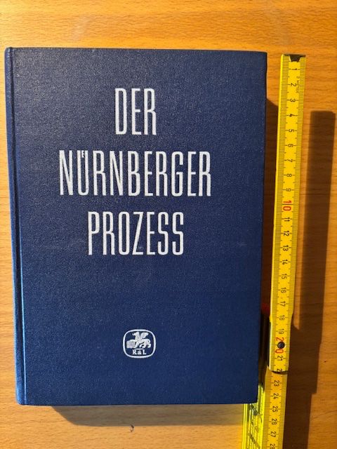Libri: Der Nürnberger Prozess, Band 2 – Usato da Seon venduto da retep012