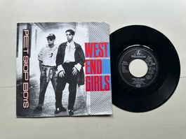 PET SHOP BOYS tolle Single Kult Hit West end girls 80's 1.PS