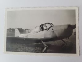 Flugzeug Foto mit Pilot guter Zustand 