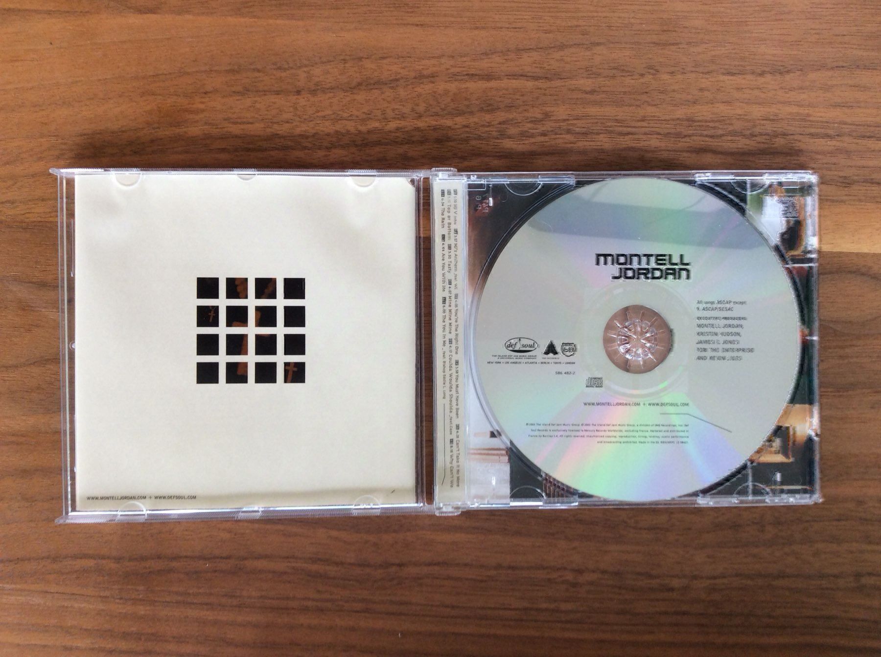 CD: CD Montell Jordan (vergriffen) – Usato da Horgen venduto da flyingpenguin2000 2
