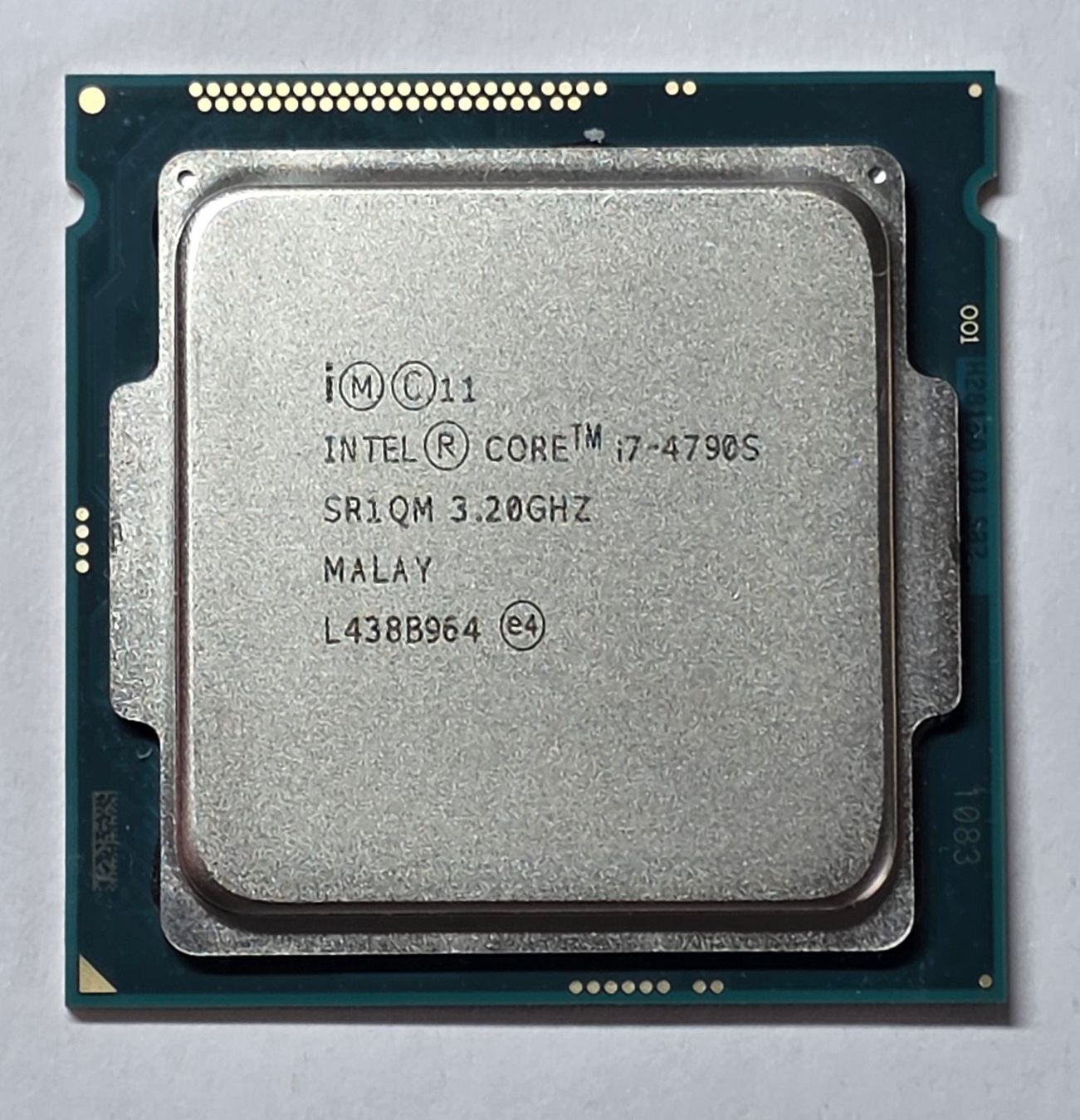 Intel Composants électroniques: Intel Core i7-4790S – D'occasion à Mels par Zeppelin08