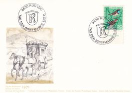 Tag der Briefmarke 1971 Rüti 5.12.1971