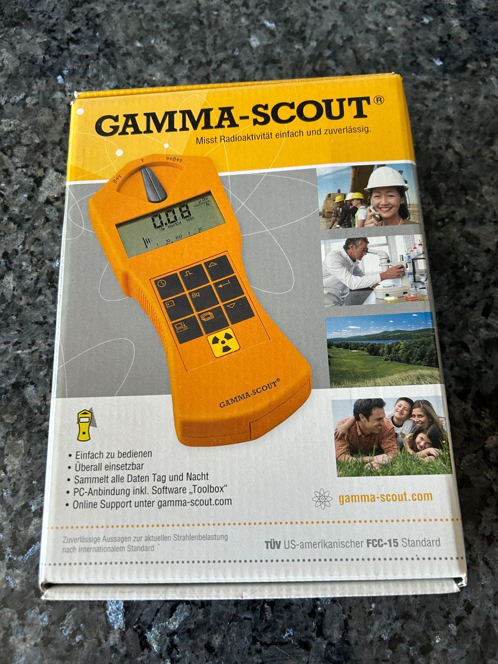 Mesurer: GAMMA-SCOUT Strahlenmessgeraet neuwertig – D'occasion à Root par Mpcshop