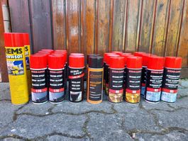 Diverse Technische Spraydosen