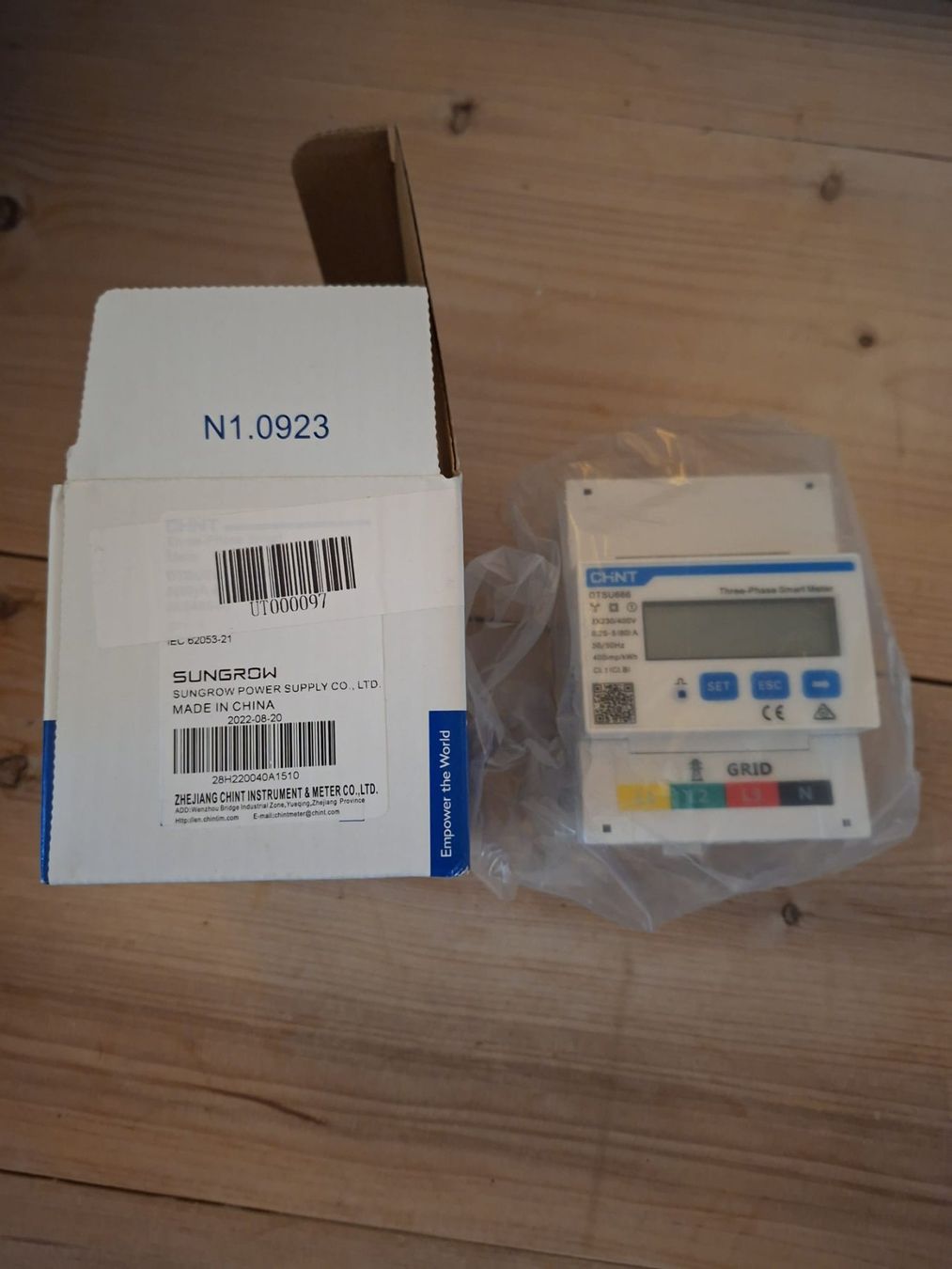 Messen: Smart Meter Sungrow DTSU666 – Neu und originalverpackt aus Emmenmatt von BitHeater 1