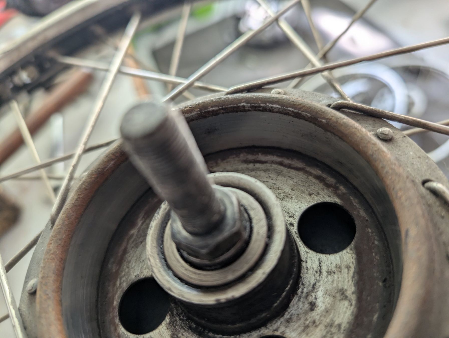 Weinmann Cerchioni: Sachs 17 Zoll Vorderrad – Usato da Mellingen venduto da Mech-Service 5