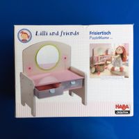 Frisiertisch für Puppen HABA Table de toilette pour poupées