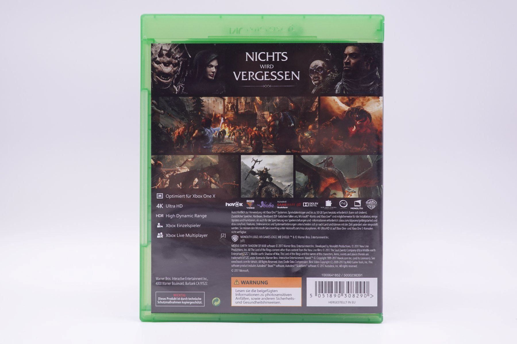 Microsoft Spiele: Mittelerde Schatten des Krieges XBOX ONE – Gebraucht aus Herisau von ZelliZone 2