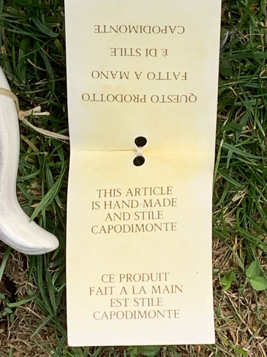 Caraffe: Krug „CAPODIMONTE“ Italy – Usato da Wangen b. Olten venduto da Finolino28 8