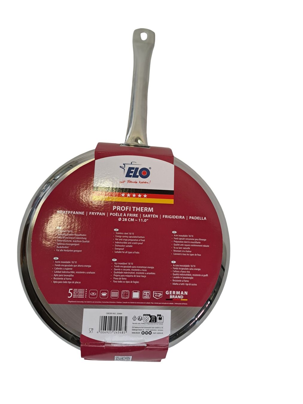Elo Padelle: ELO Therm 3er set bratpfanne – Nuovo e nell'imballaggio originale da Männedorf venduto da Restwert_Maennedorf 7