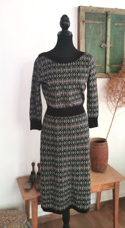 King Louie feminines Strickkleid Gr. 36/38