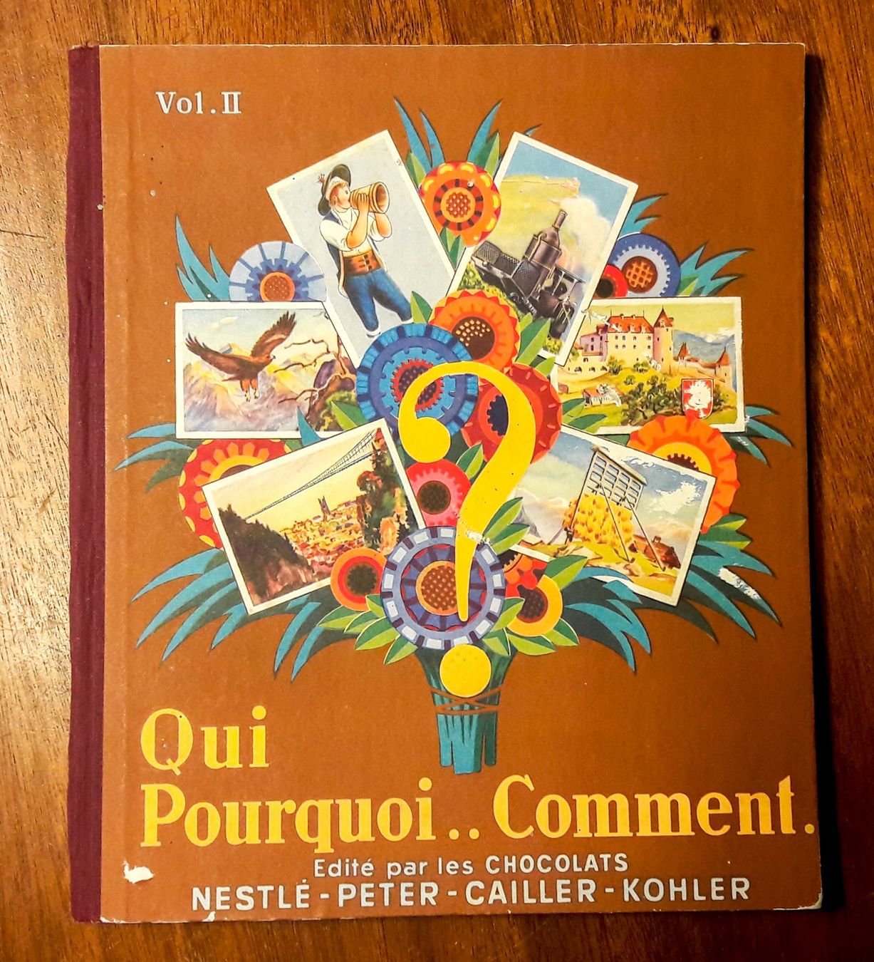 Libri: Qui ? Pourquoi ? Comment ?   NPCK Nestlé Peter Cailler 1941 – Usato da Tavannes venduto da Brocashop