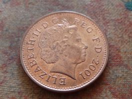 ROYAUME-UNI  1 Penny  2001