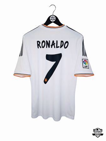 RONALDO #7 Original Real Madrid 2013-14 Home Trikot