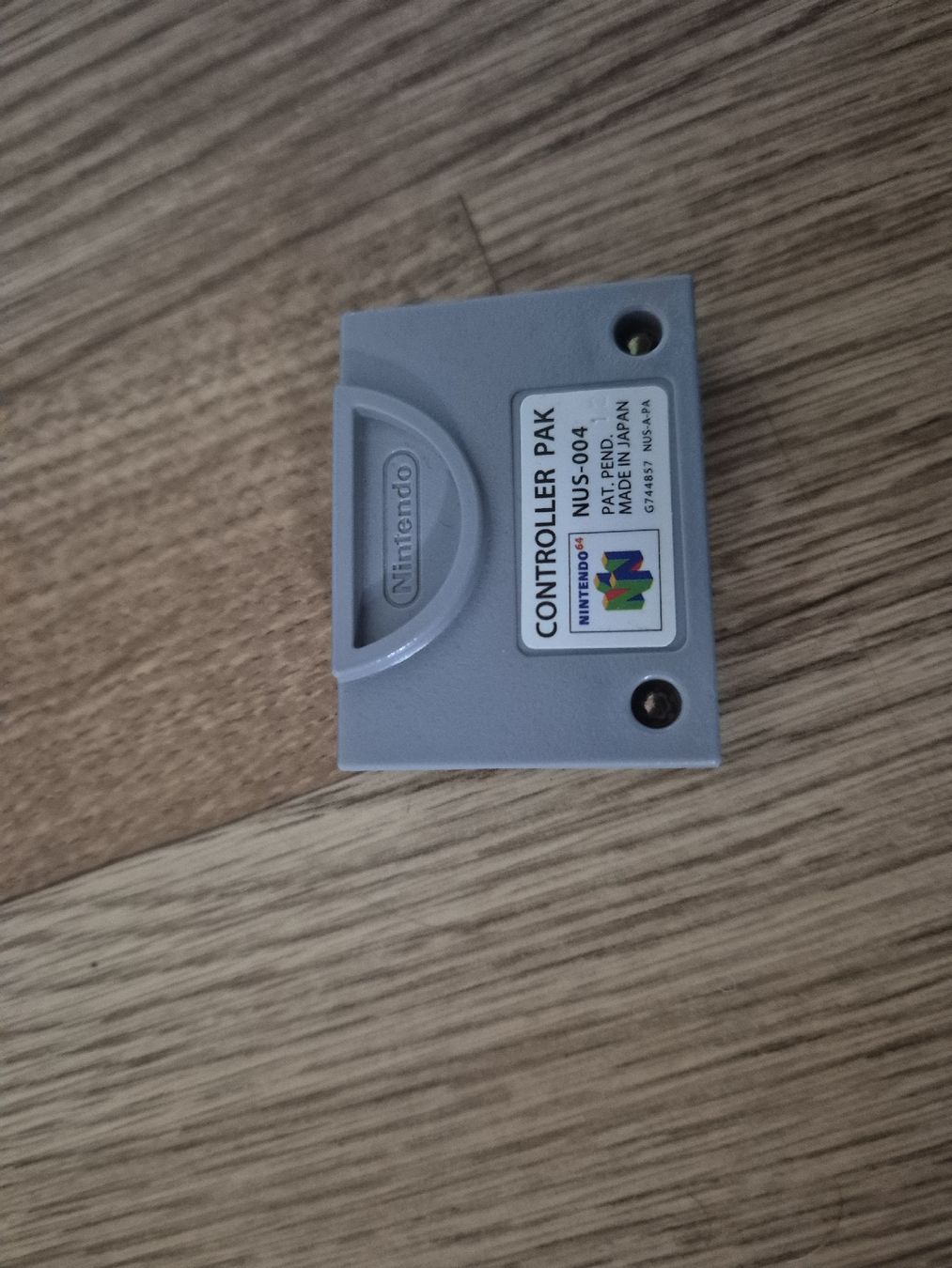Nintendo Manettes: Nintendo N64 Controller Pak, Grau, gebraucht – D'occasion à Gümligen par kurt2591989