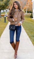 bottes  en cuir cognac pointure 41 made Italie pour femme