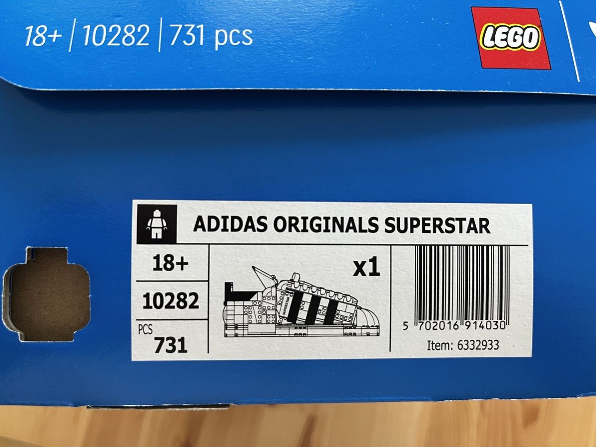 Lego Giocattoli: Adidas Superstar Lego 10282 – Nuovo (secondo la descrizione) da Liebefeld venduto da donetasy 2