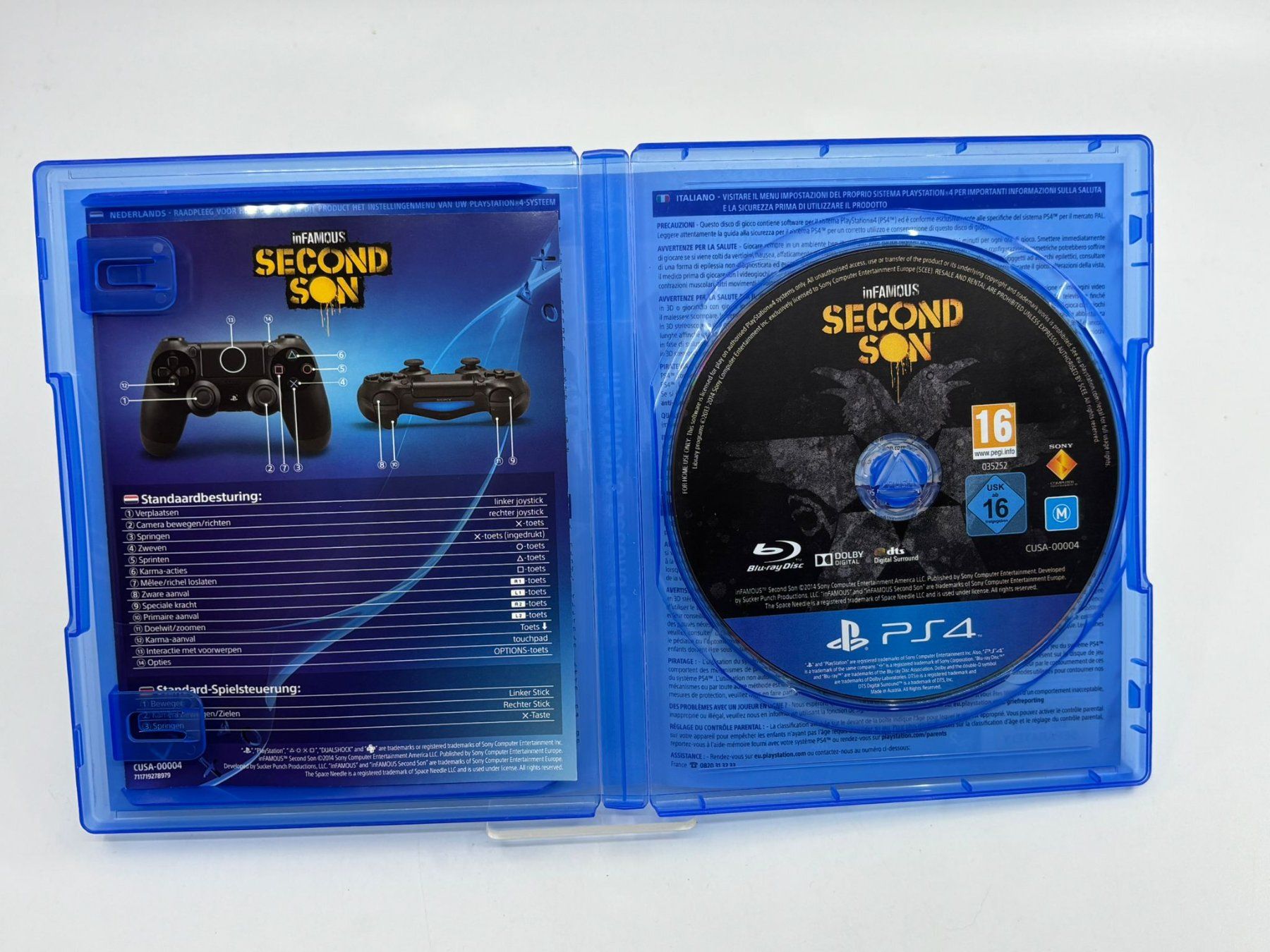 Spiele: inFamous Second Son (PS4) – Gebraucht aus Herisau von Seyashop1 1