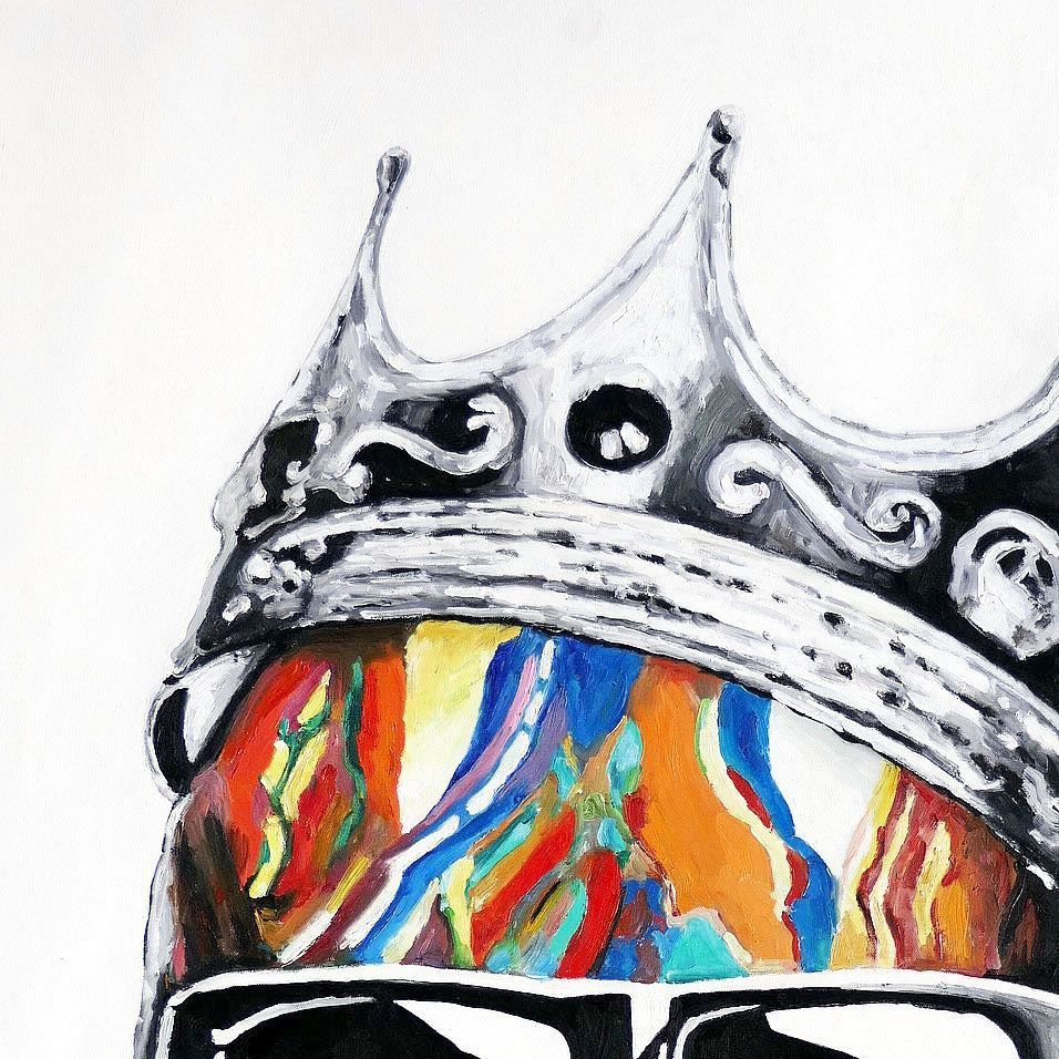 Reproduktionen & Neuware: Modern Art - King skull raising – Neu (gemäss Beschreibung) aus Larnaca von KunstDepot24 1