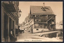 Herisau, Ortspartie am Strassenabschluss