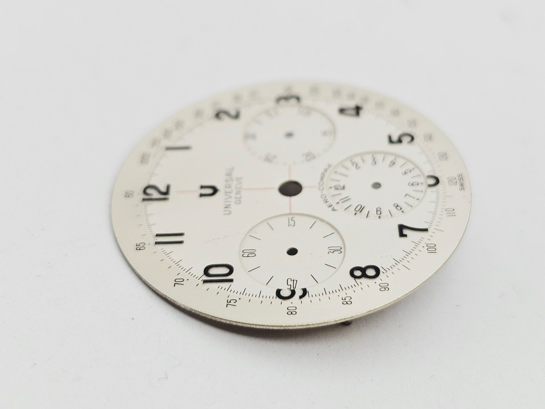 Universal Genève Orologi: Universal Geneve Aero-Compax Zifferblatt – Usato da Bassersdorf venduto da AnkerWatch 4
