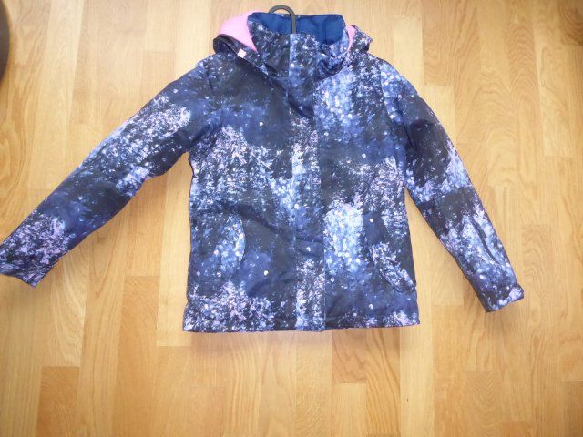 Roxy Kinder Tanktop – Viskose, Blau Mit Blumenprint, Größe 2