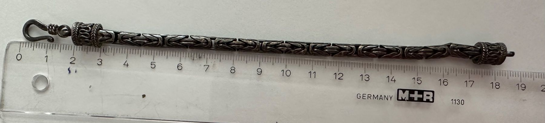 Bracciali & Braccialetti: Massives Silberarmband – Nuovo (secondo la descrizione) da Luzern venduto da Topseller1000 1