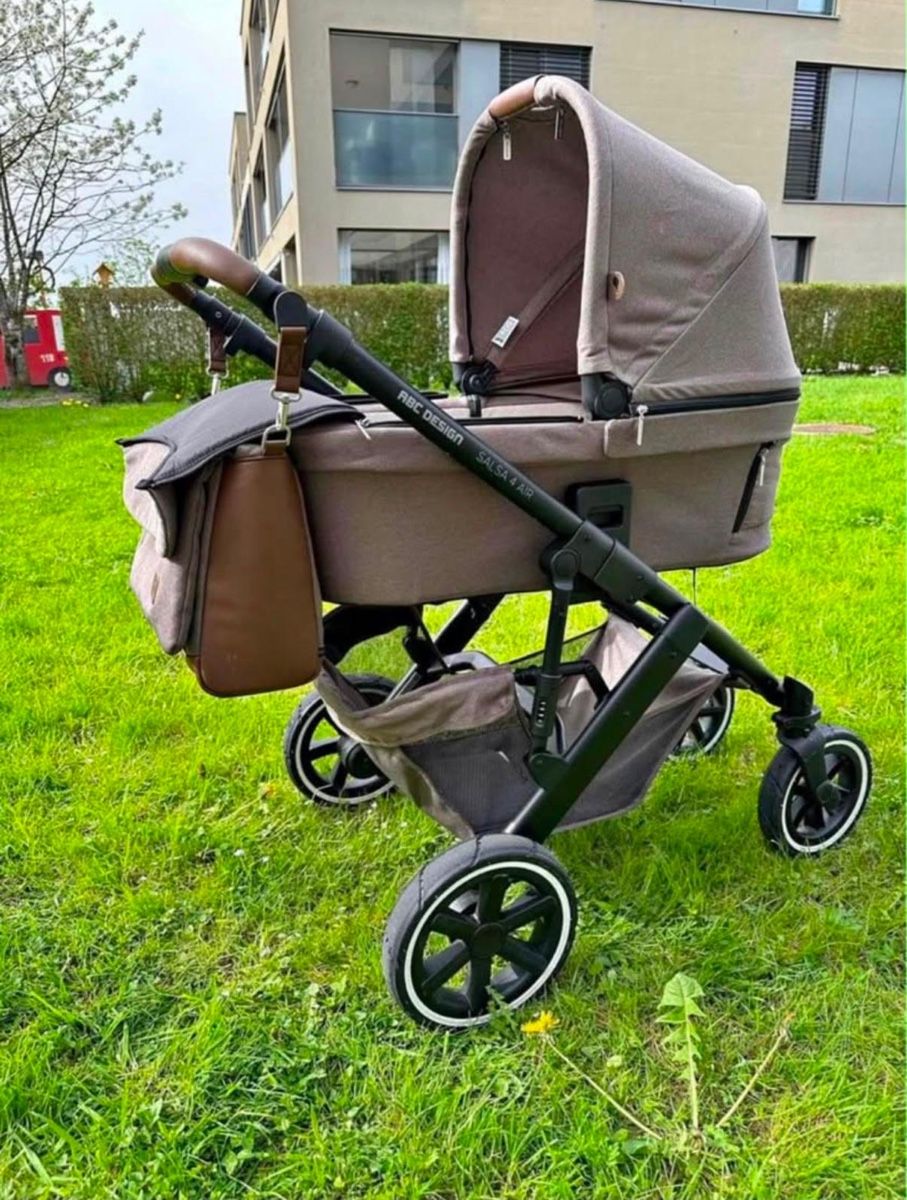 ABC Design Carrozzine: Kinderwagen ABC Design Salsa 4 Air Full Set  – Usato da Zug venduto da miami88mami