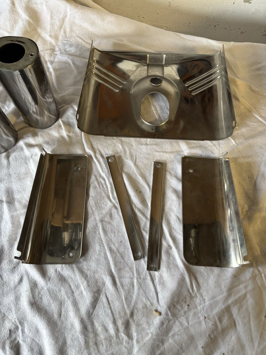Harley-Davidson Tutti i ricambio per moto: Harley Davidson Gabelverkleidung 7 Teilig – Usato da Schötz venduto da Harley35 3