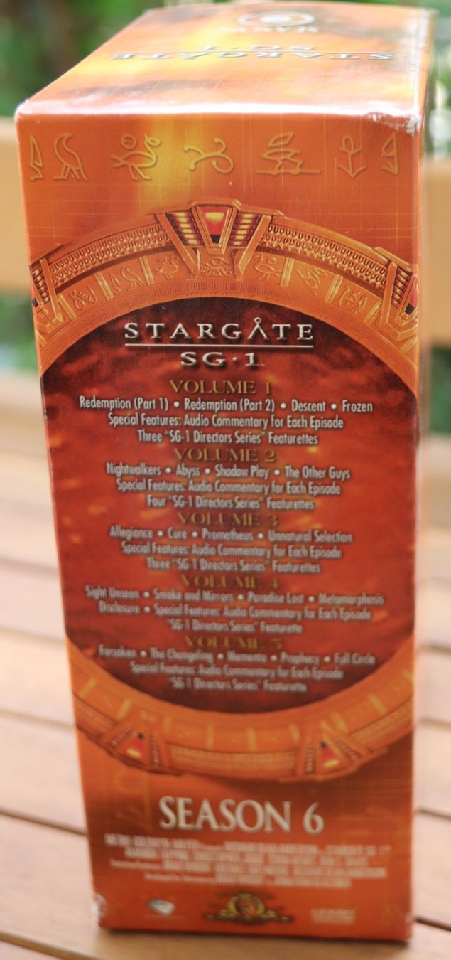 Alle DVDs: Stargate Season 6 – Gebraucht aus Glattfelden von Sirax 2