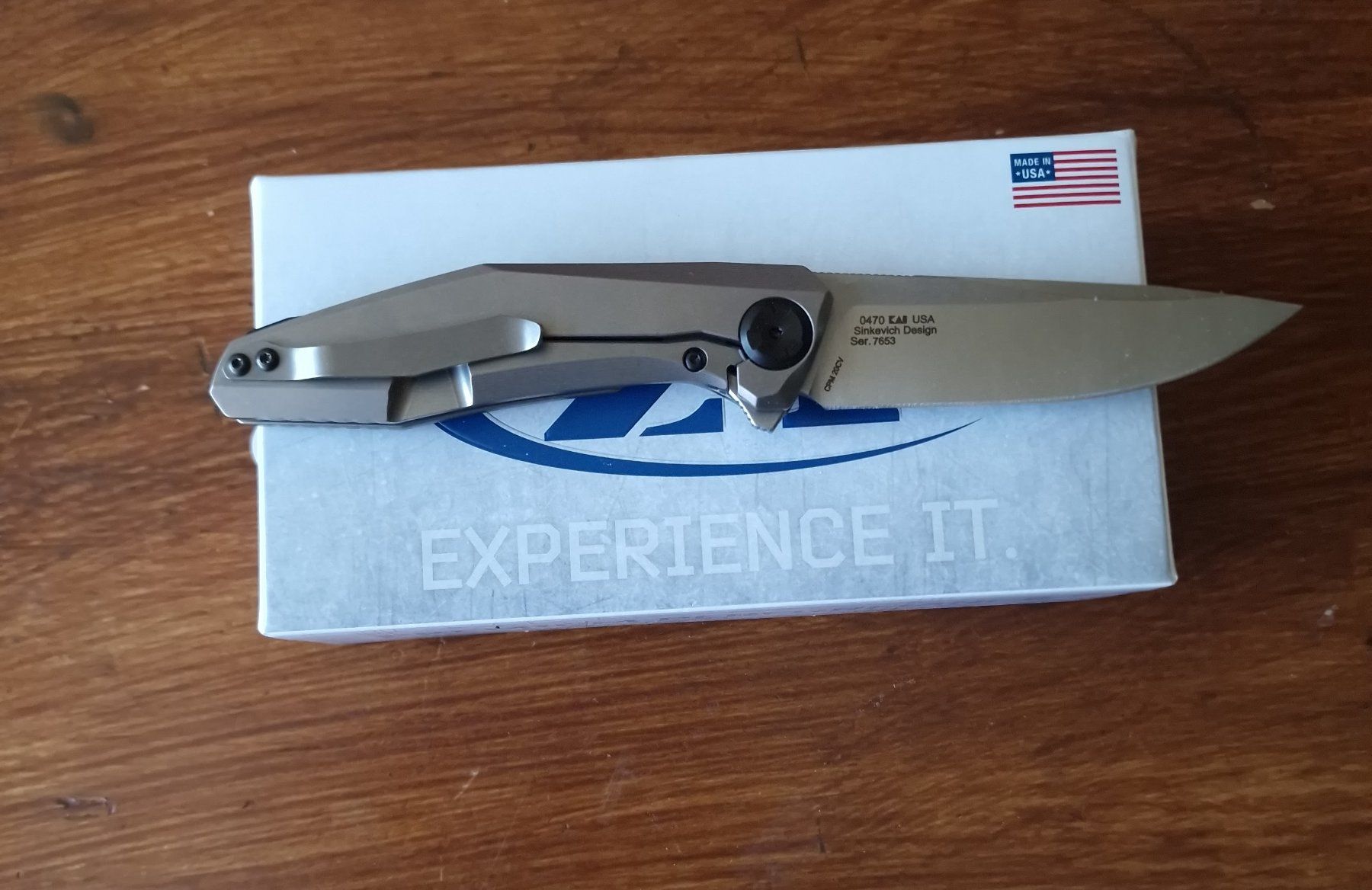 Couteaux de poche: Couteau Zero Tolerance 0470  design de Dmitry Sinkevinch – Neuf avec emballage d'origine à Carouge GE par dan_pv2t 2