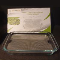 Grosses Kressesieb /Microgreens Anzuchtset 100% Plastikfrei