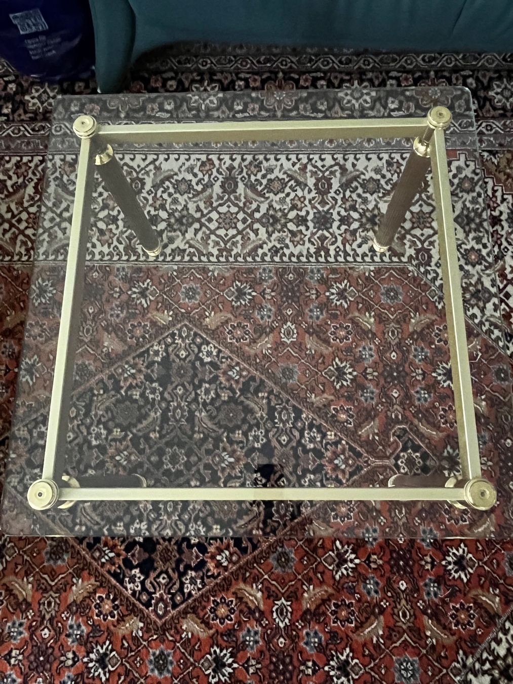Tables: Glas - Metalltisch – D'occasion à Bad Zurzach par 1927Thomas
