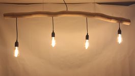 Handgefertigte Hängelampe Unikat LED