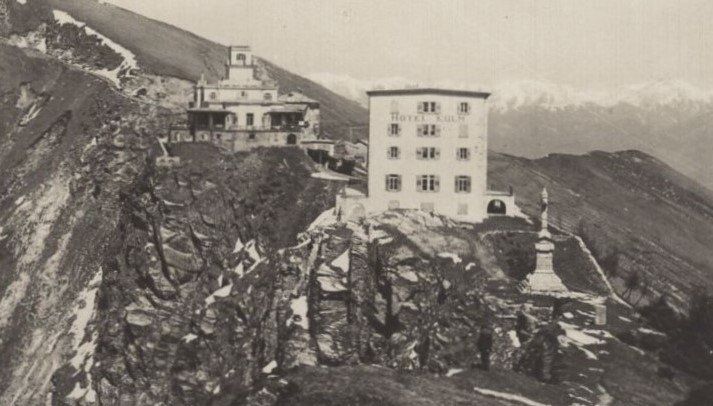 Ansichtskarten: Monte Generoso, Kulm Hotels – Gebraucht aus Aarau von kufi44 1