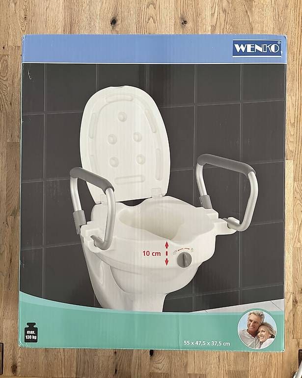 WC: WC Sitzerhöher mit Stützgriffen – Nuovo (secondo la descrizione) da Schenkon venduto da Nudle3