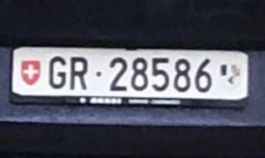 schöne Auto - GR - Nummer