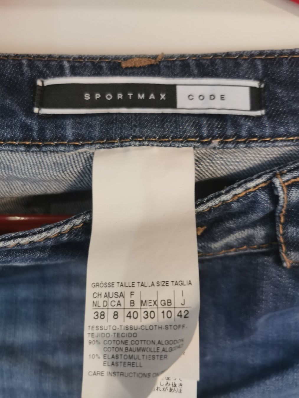 Sportmax Jeans: JEANS SPORTMAX CODE. GR. 38 – Usato da Erlenbach ZH venduto da alisamilana 4