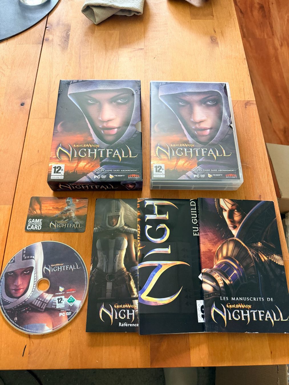 Giochi: Jeu PC: Guild Wars Nightfall, boite notice jeux FR – Usato da Bellevue venduto da LarsUlrich01