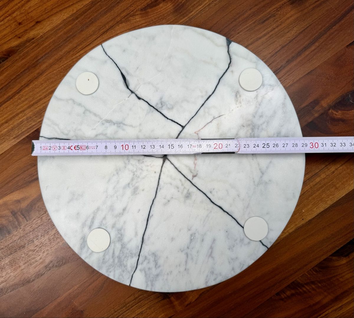 Piatti di portata: Marmor Platte / Schneidebrett / Deko Durchmesser ca 30cm – Nuovo (secondo la descrizione) da Dübendorf venduto da mimamedusa 1