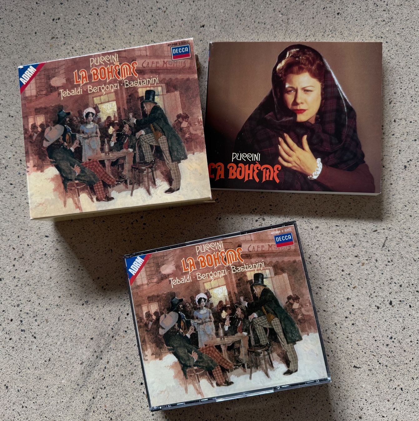 CDs: 2 CD Puccini „La Bohèm“ mit Büchlein – Gebraucht aus Zürich von Octopus-275
