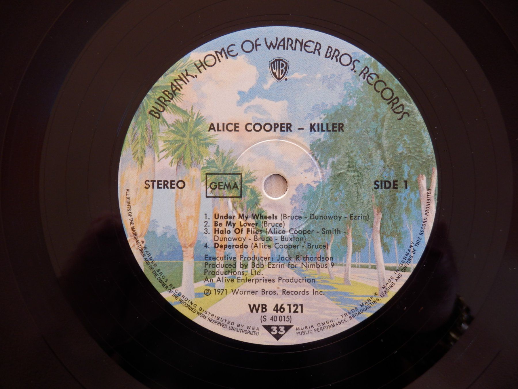 Dischi in vinile: Vinyle de Alice Cooper " Killer " – Usato da Hauterive NE venduto da Davidsonson 2