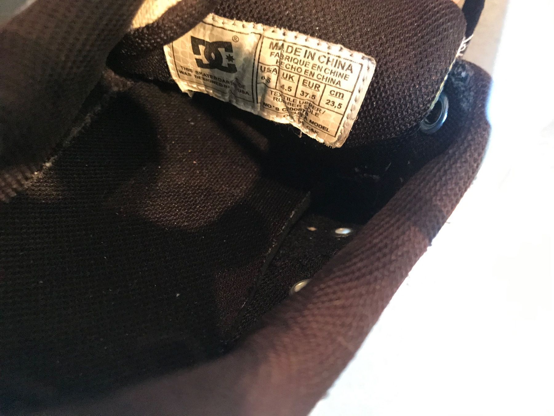 Scarpe da uomo: DG skaterschuhe. 37.5 – Usato da Urdorf venduto da JcdS 2