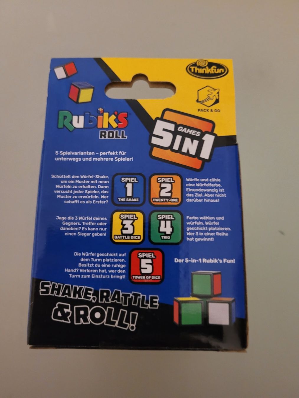 Giochi: Rubiks Roll Ab 7 Jahren – Nuovo e nell'imballaggio originale da Oberuzwil venduto da aseinkaufswelt 3